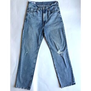 GAP 90's Loose High Rise‎ Organic Cotton Jean-Vintage Light Blue Wash-Size 28